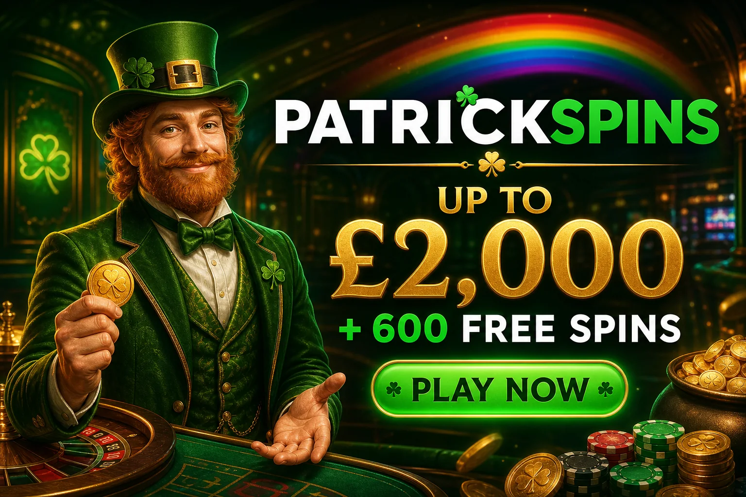 PatrickSpins casino promotion